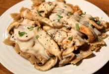 Chicken with Champignons